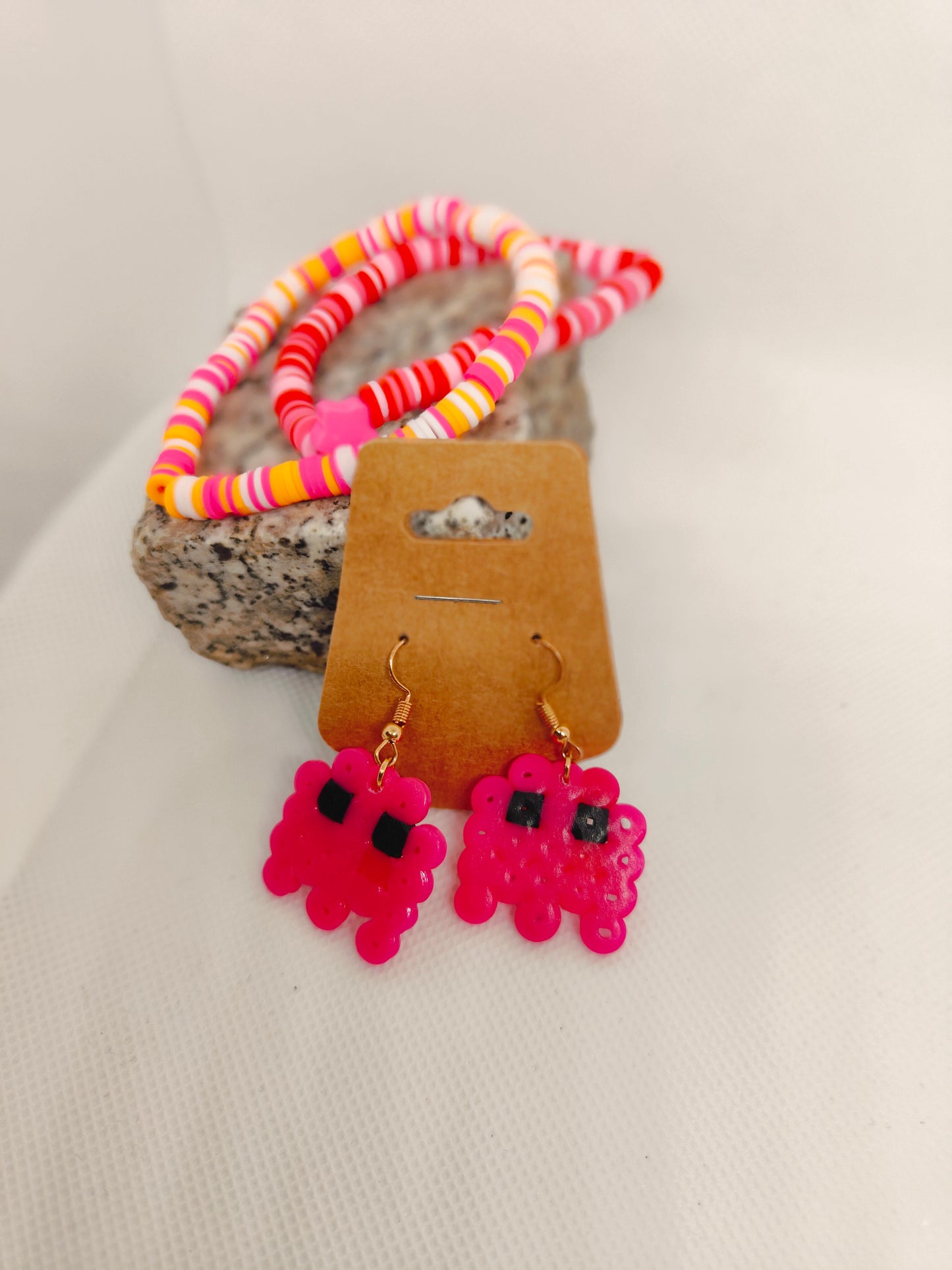 PacMan-Like Ghost Melt Earrings