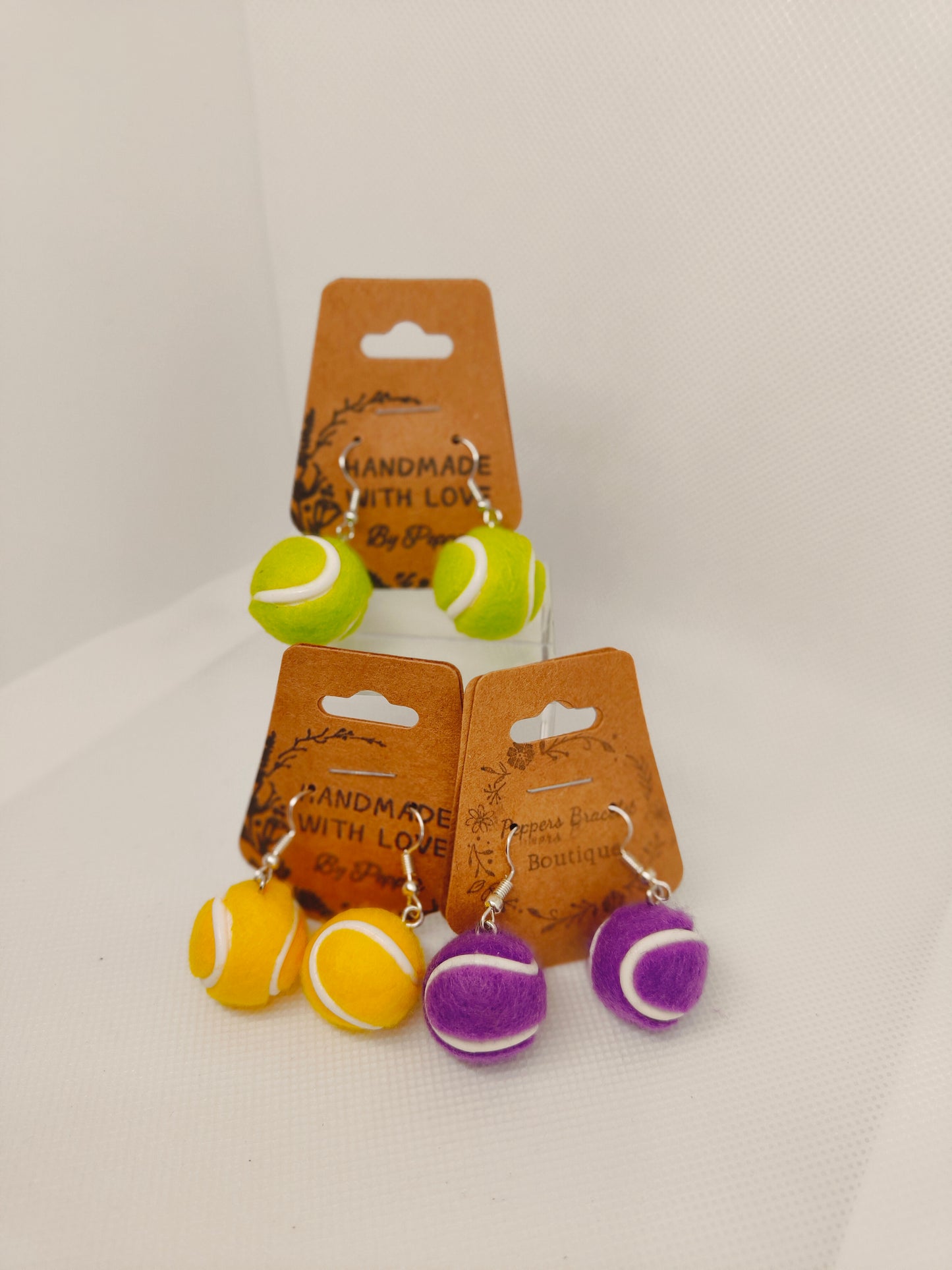 Tennis Ball earrings