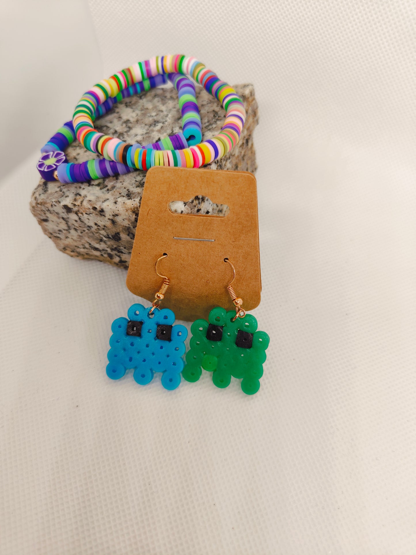 PacMan-Like Ghost Melt Earrings