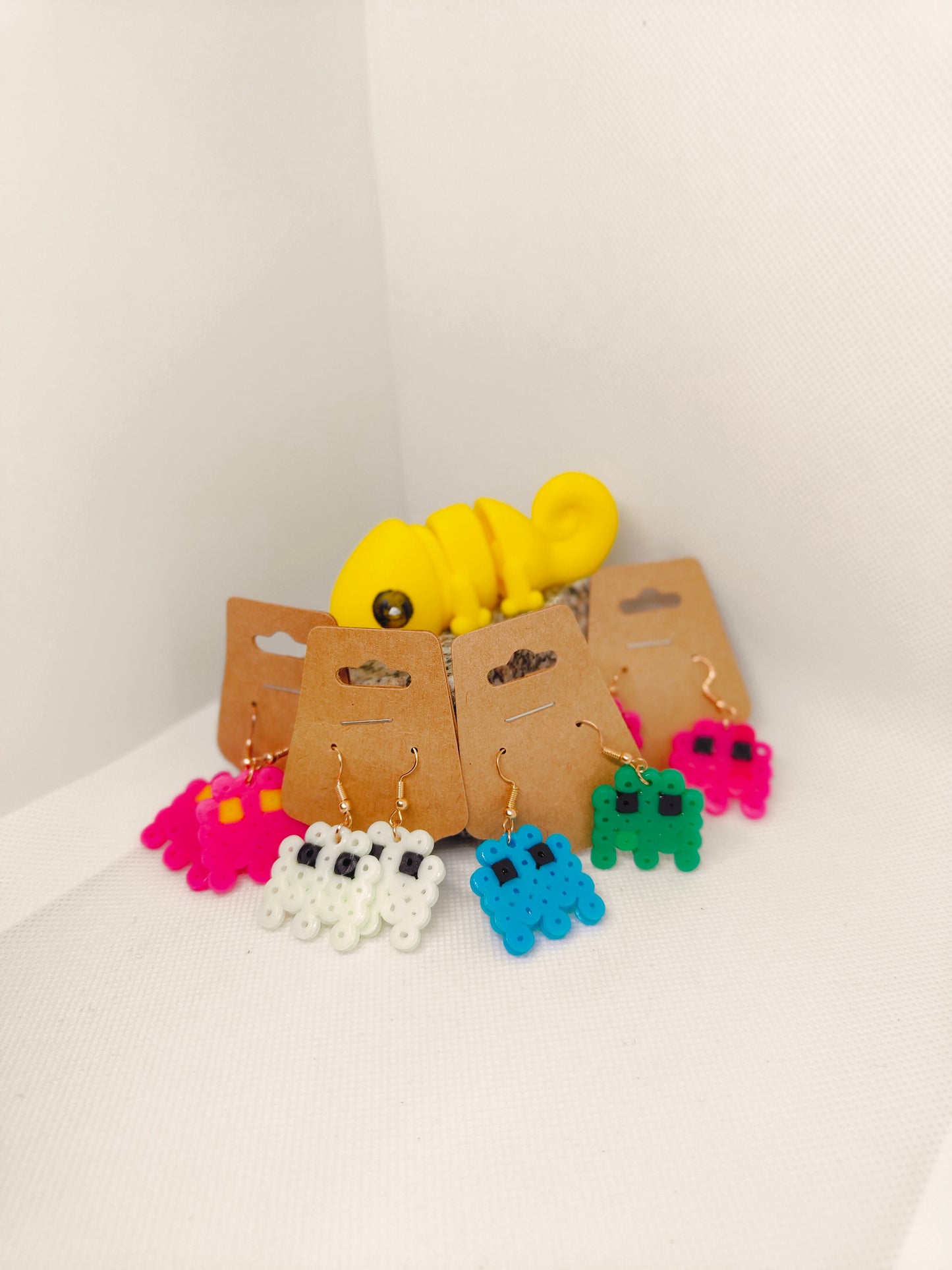 PacMan-Like Ghost Melt Earrings